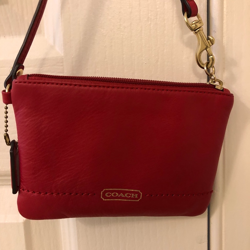 Authentic Coach Wristlet